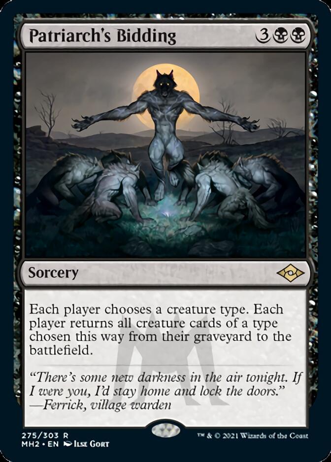 Patriarch's Bidding (Foil Etched) [Modern Horizons 2] | Gear Gaming Fayetteville
