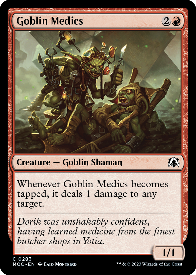 Goblin Medics [March of the Machine Commander] | Gear Gaming Fayetteville