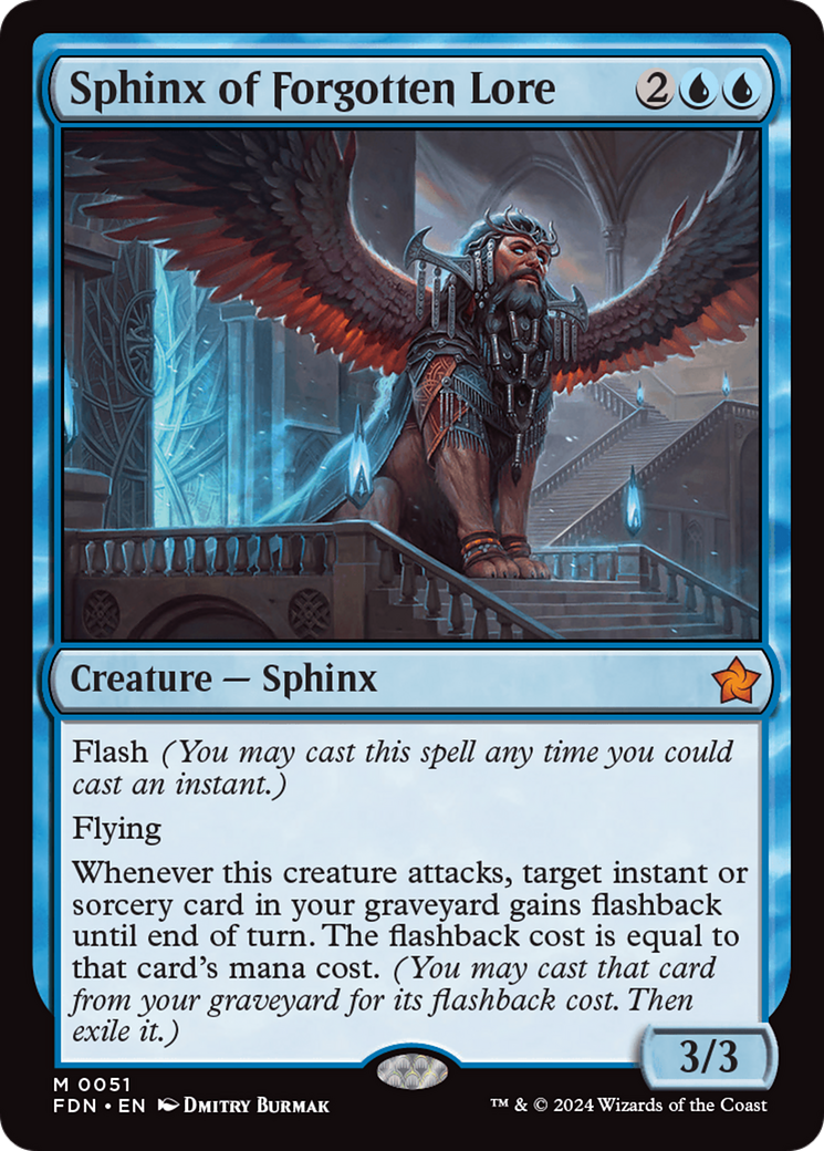 Sphinx of Forgotten Lore [Foundations] | Gear Gaming Fayetteville