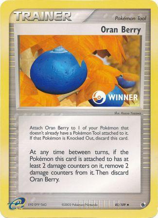 Oran Berry (85/109) (Jumbo Card) [EX: Ruby & Sapphire] | Gear Gaming Fayetteville