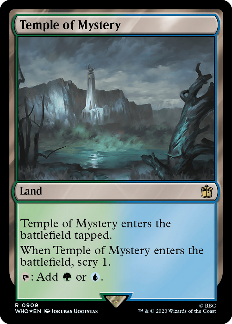 Temple of Mystery (Surge Foil) [Doctor Who] | Gear Gaming Fayetteville