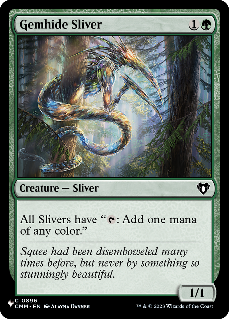 Gemhide Sliver (CMM) [The List] | Gear Gaming Fayetteville