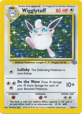Wigglytuff (16/64) [Jungle Unlimited] | Gear Gaming Fayetteville