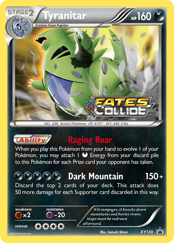 Tyranitar (XY130) [XY: Black Star Promos] | Gear Gaming Fayetteville