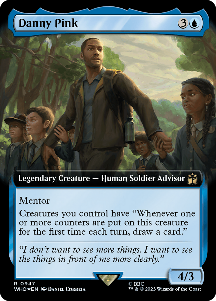 Danny Pink (Extended Art) (Surge Foil) [Doctor Who] | Gear Gaming Fayetteville