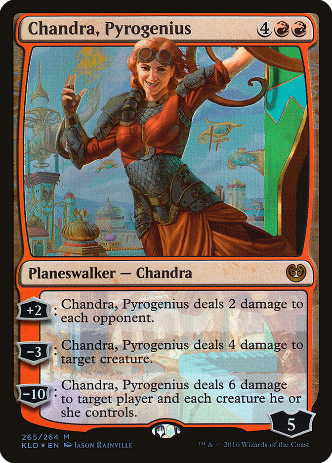 Chandra, Pyrogenius [Kaladesh] | Gear Gaming Fayetteville