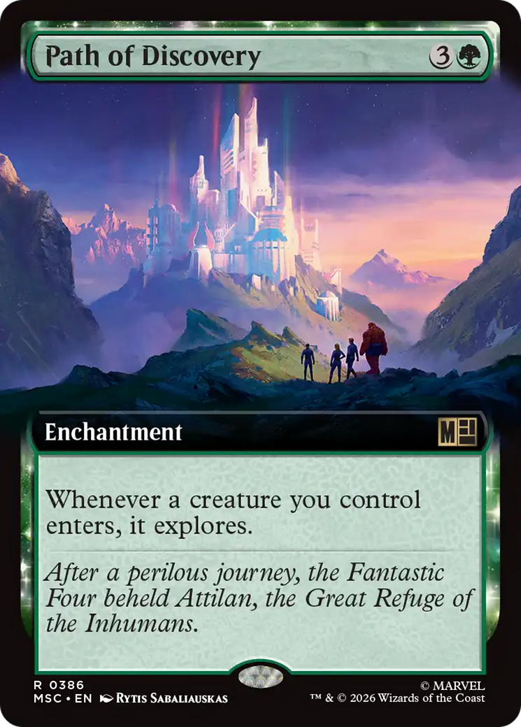 Path of Discovery (Extended Art) [Marvel Super Heroes Commander] | Gear Gaming Fayetteville