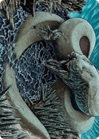 Koma, Cosmos Serpent 2 Art Card [Kaldheim Art Series] | Gear Gaming Fayetteville
