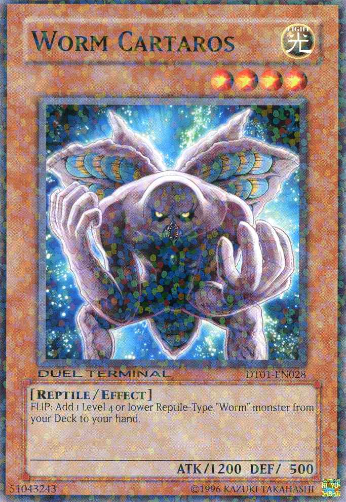 Worm Cartaros [DT01-EN028] Parallel Rare | Gear Gaming Fayetteville