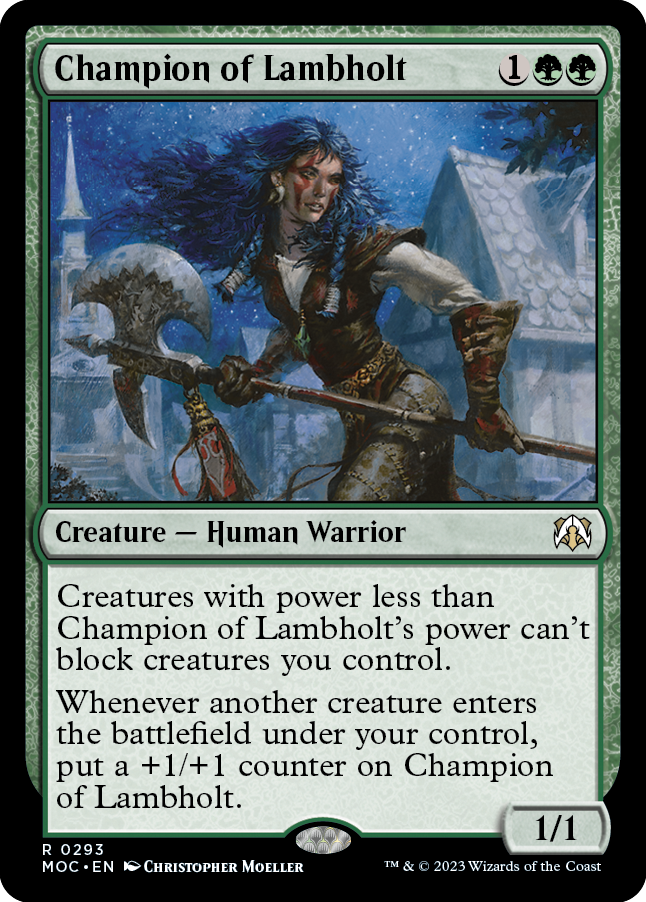 Champion of Lambholt [March of the Machine Commander] | Gear Gaming Fayetteville