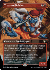 Treasure Nabber (Borderless Alternate Art) [Commander Masters] | Gear Gaming Fayetteville