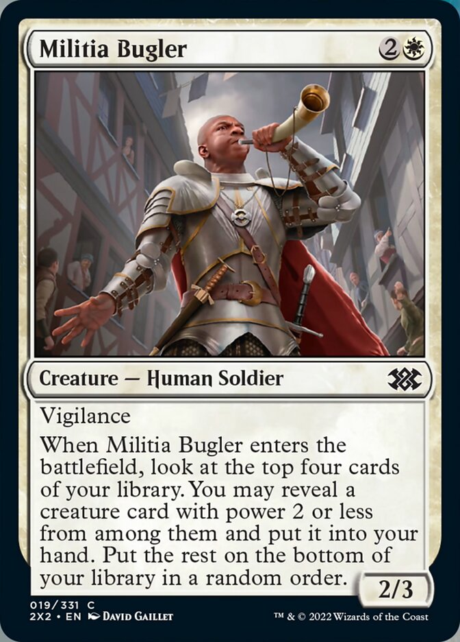 Militia Bugler [Double Masters 2022] | Gear Gaming Fayetteville