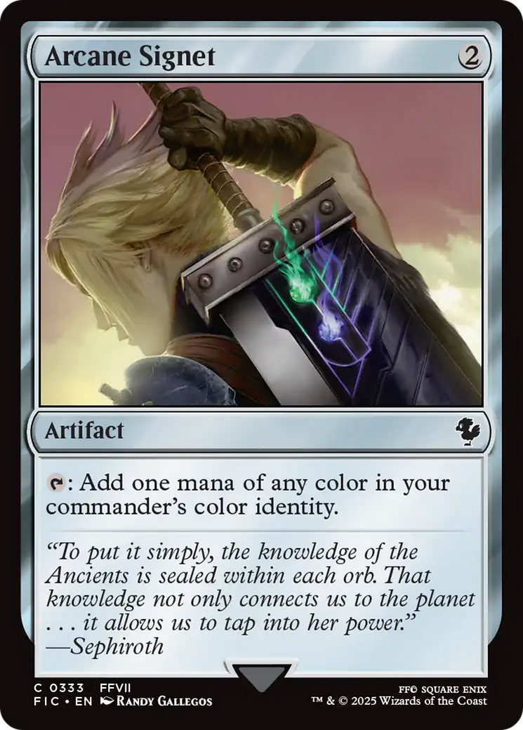 Arcane Signet (0333) [FINAL FANTASY Commander] | Gear Gaming Fayetteville