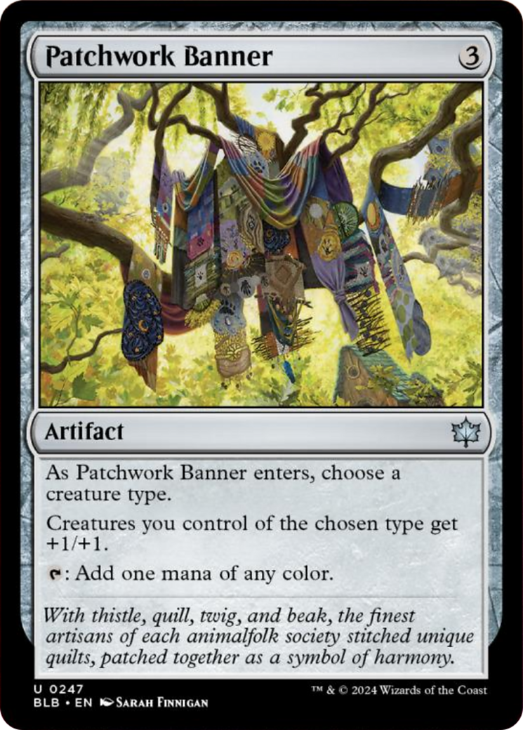 Patchwork Banner [Bloomburrow] | Gear Gaming Fayetteville