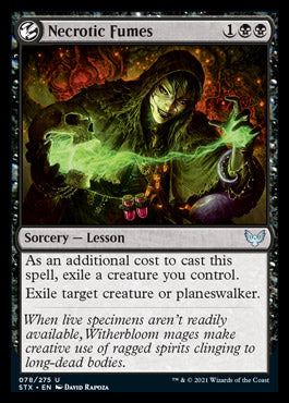 Necrotic Fumes [Strixhaven: School of Mages] | Gear Gaming Fayetteville