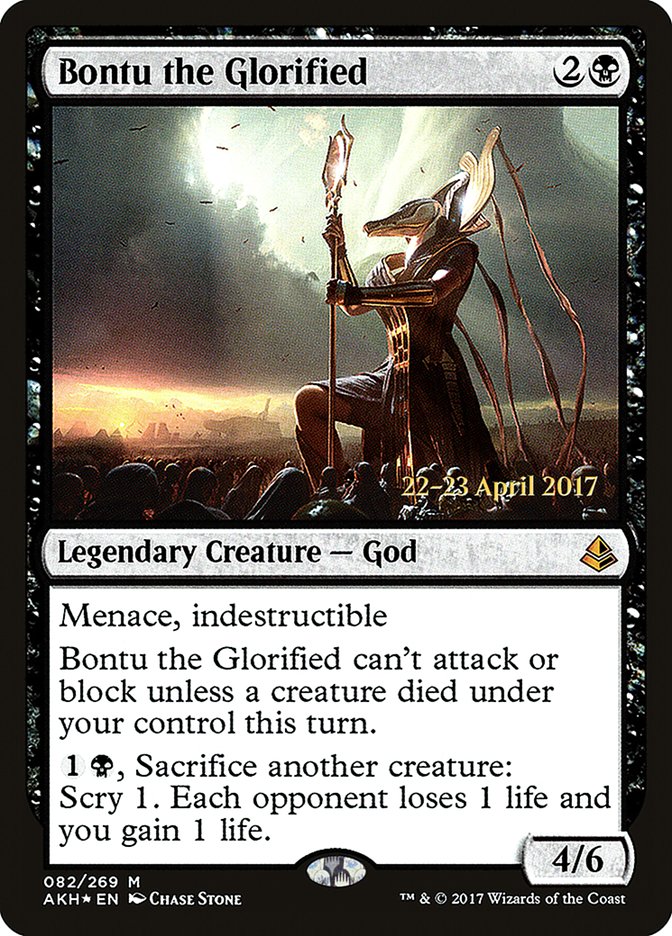 Bontu the Glorified [Amonkhet Prerelease Promos] | Gear Gaming Fayetteville