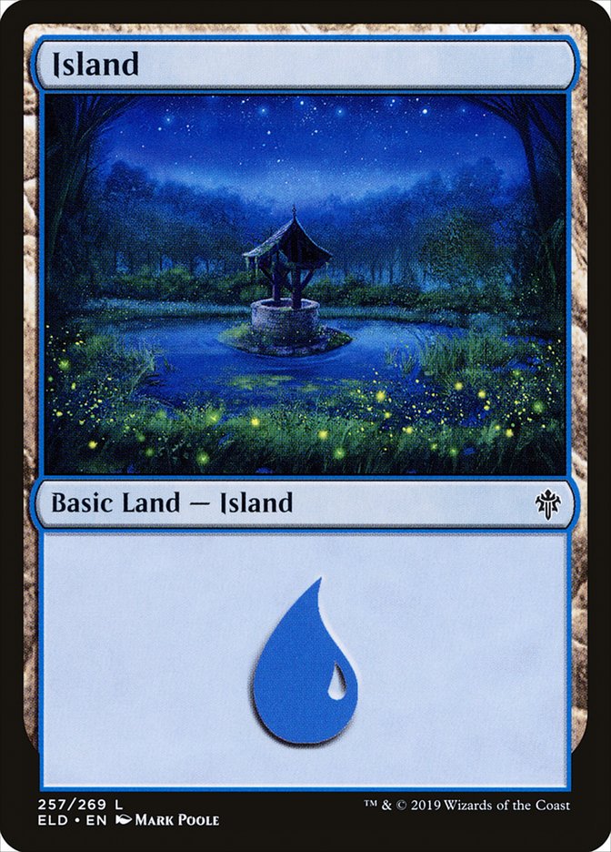 Island (257) [Throne of Eldraine] | Gear Gaming Fayetteville