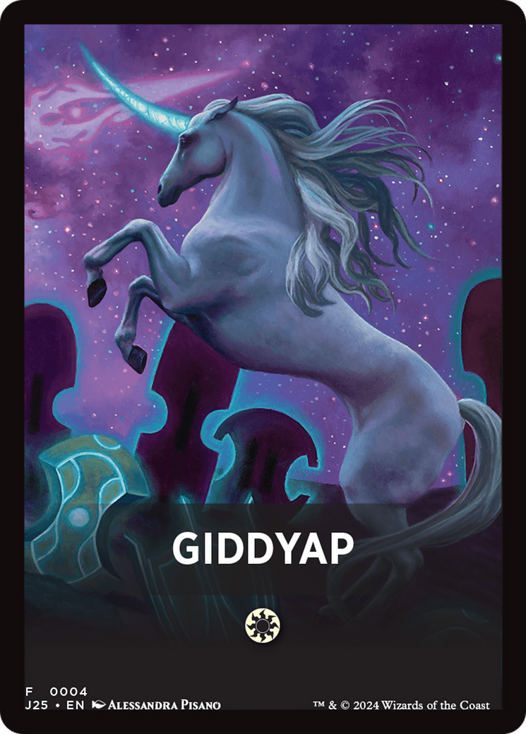 Giddyap Theme Card [Foundations Jumpstart Front Cards] | Gear Gaming Fayetteville