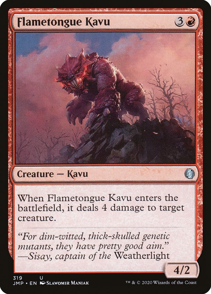 Flametongue Kavu [Jumpstart] | Gear Gaming Fayetteville