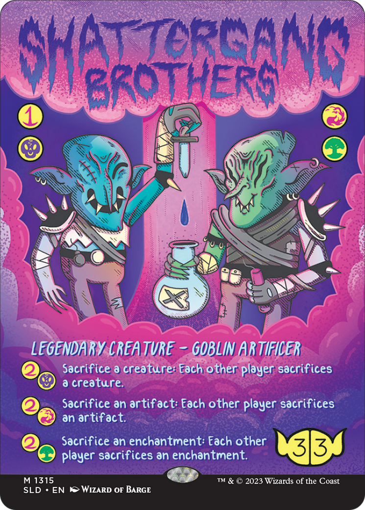 Shattergang Brothers (Rainbow Foil) [Secret Lair Drop Series] | Gear Gaming Fayetteville
