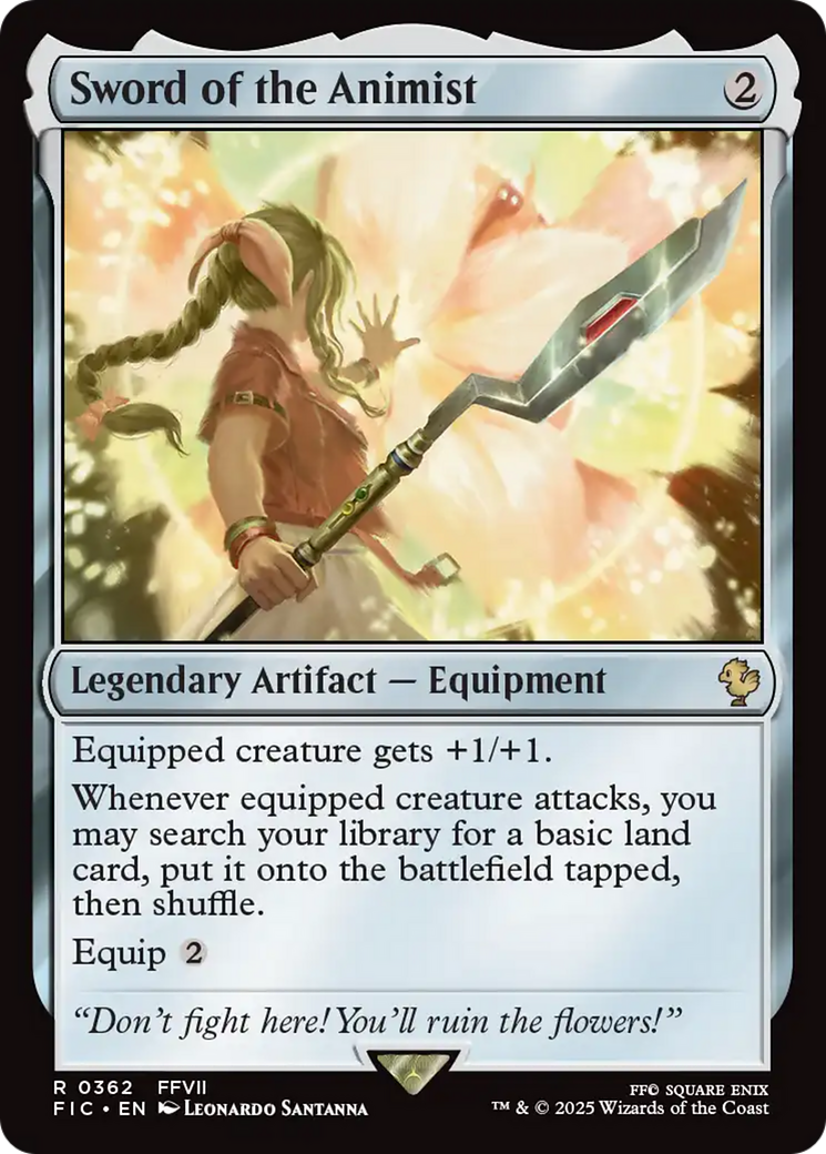 Sword of the Animist [FINAL FANTASY Commander] | Gear Gaming Fayetteville