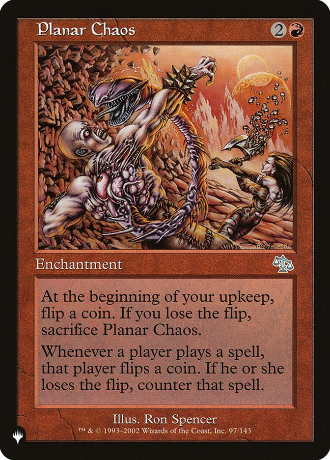 Planar Chaos [Secret Lair: Heads I Win, Tails You Lose] | Gear Gaming Fayetteville
