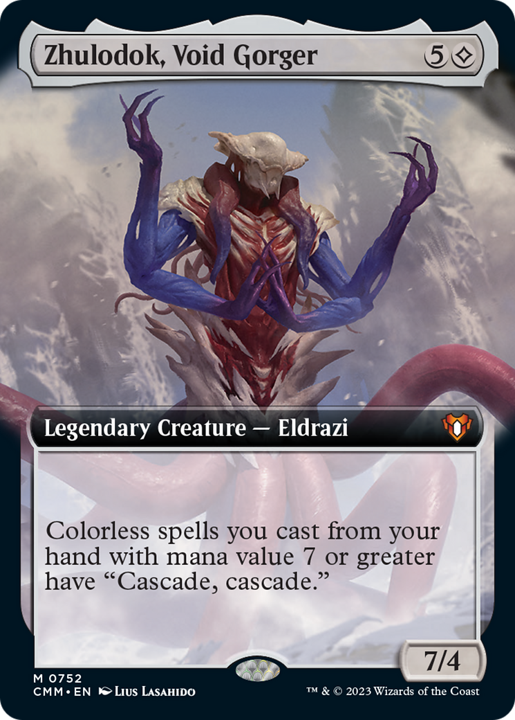 Zhulodok, Void Gorger (Extended Art) [Commander Masters] | Gear Gaming Fayetteville