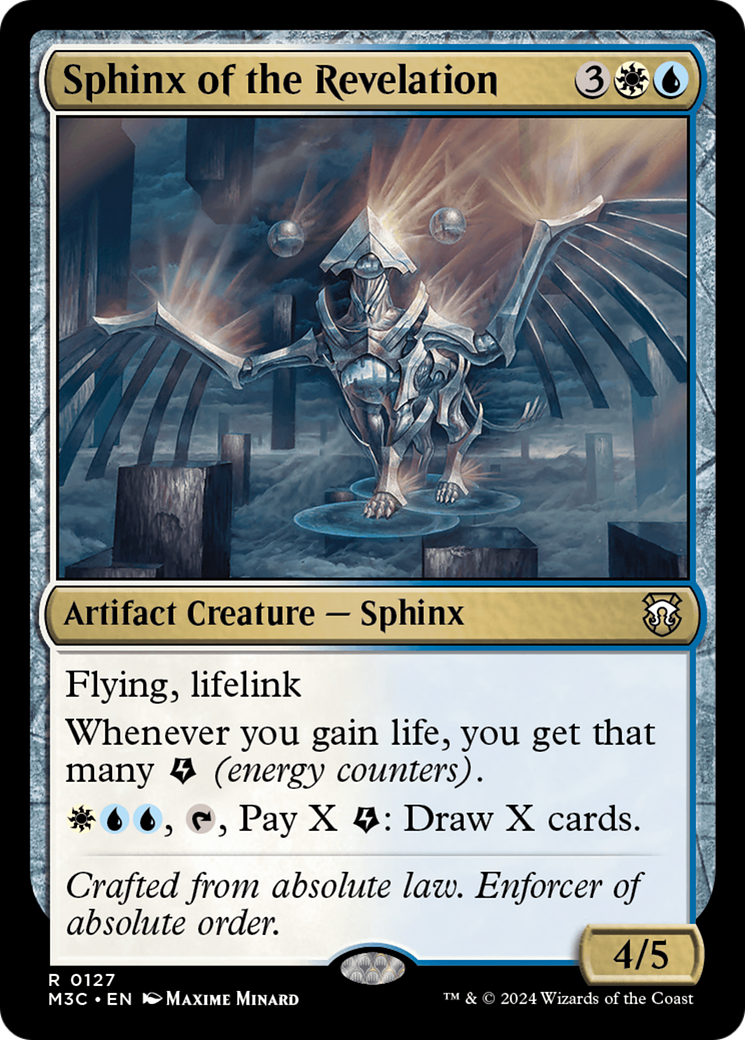 Sphinx of the Revelation (Ripple Foil) [Modern Horizons 3 Commander] | Gear Gaming Fayetteville