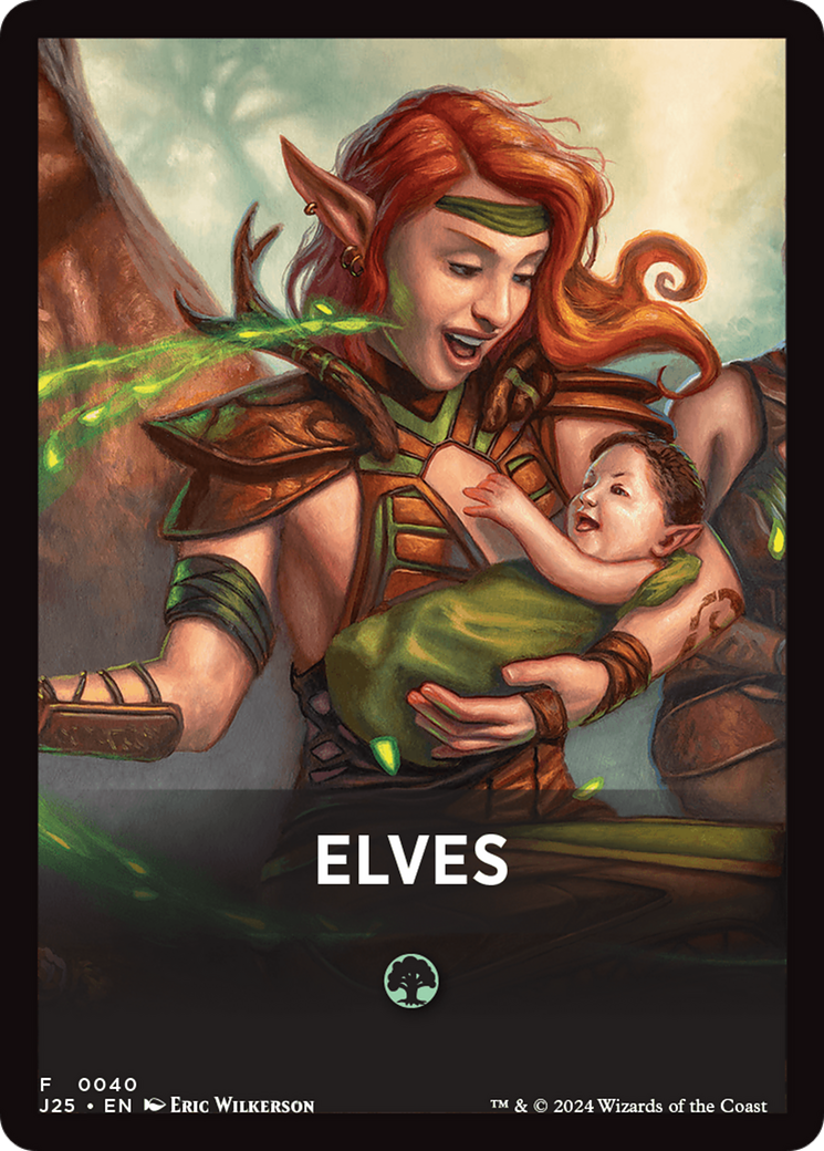 Elves Theme Card [Foundations Jumpstart Front Cards] | Gear Gaming Fayetteville