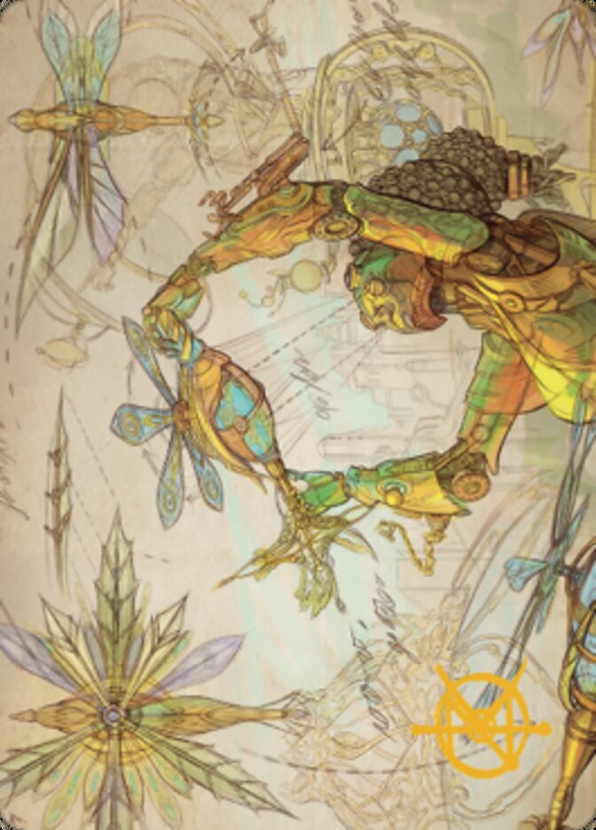 Inspiring Statuary Art Card (Gold-Stamped Signature) [The Brothers' War Art Series] | Gear Gaming Fayetteville