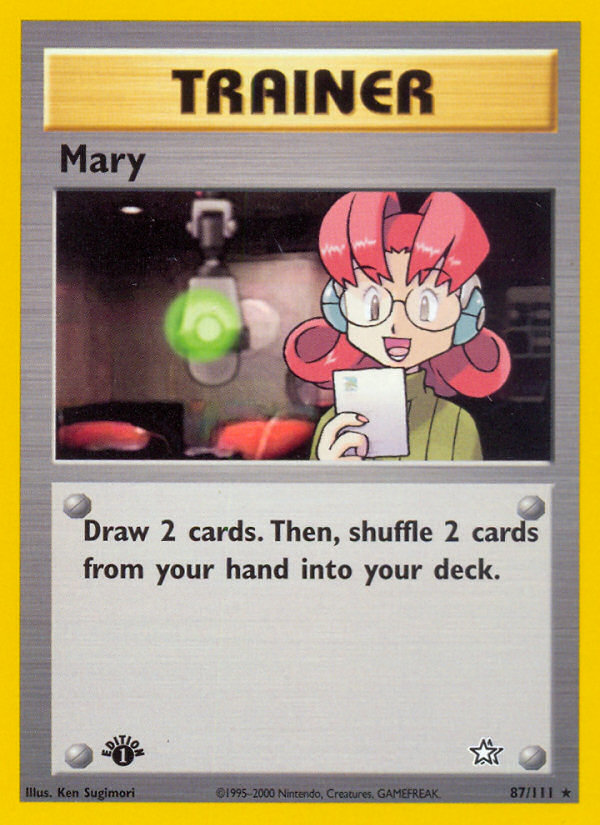Mary (87/111) [Neo Genesis 1st Edition] | Gear Gaming Fayetteville