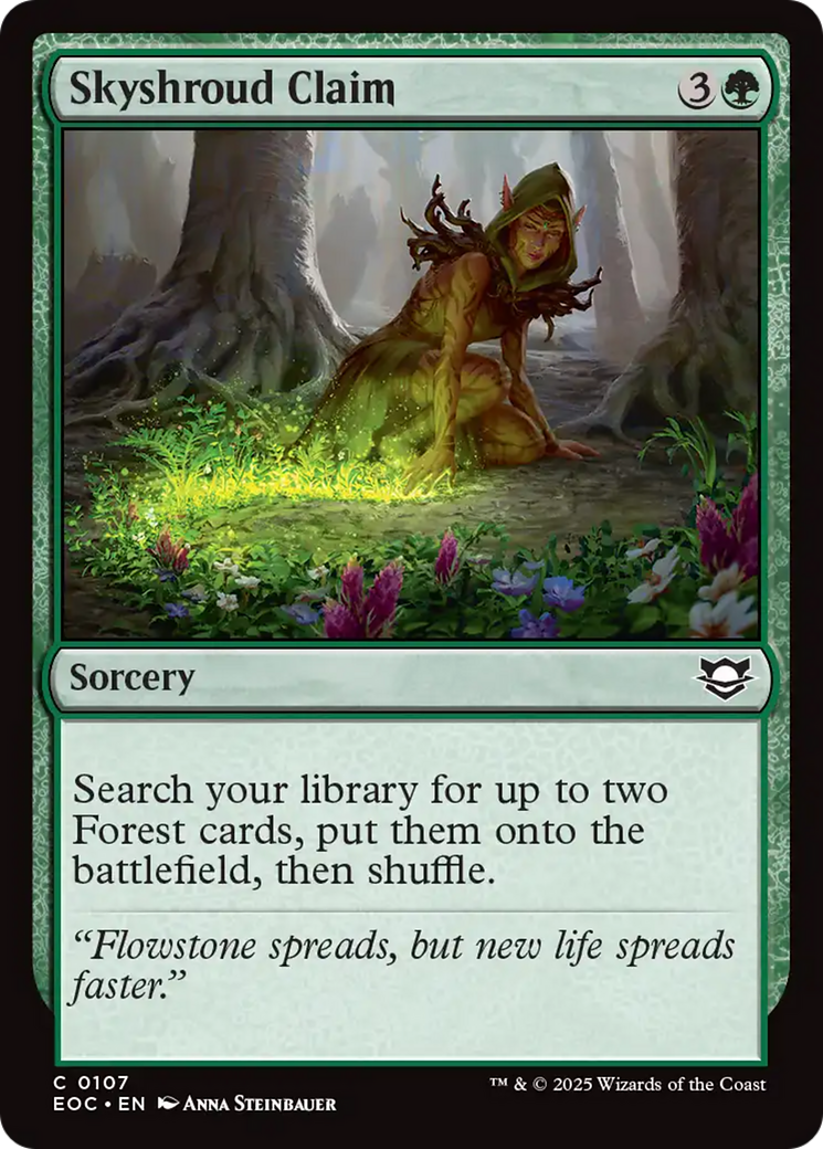 Skyshroud Claim [Edge of Eternities Commander] | Gear Gaming Fayetteville
