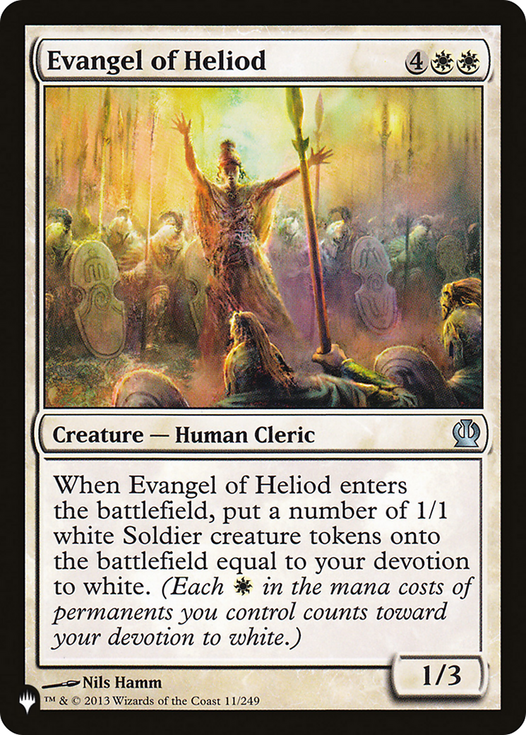 Evangel of Heliod [The List Reprints] | Gear Gaming Fayetteville