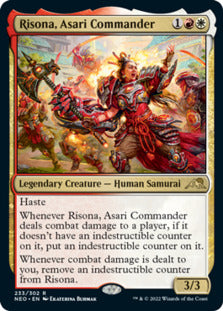 Risona, Asari Commander [Kamigawa: Neon Dynasty] | Gear Gaming Fayetteville