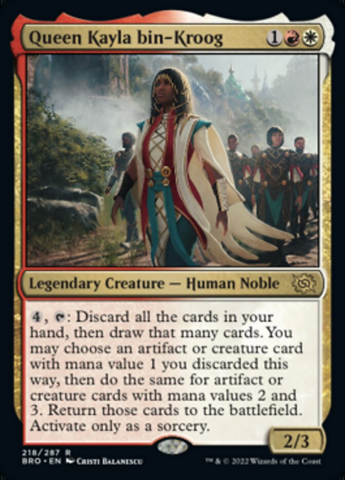 Queen Kayla bin-Kroog [The Brothers' War] | Gear Gaming Fayetteville