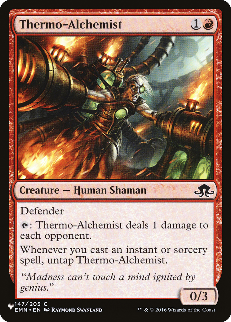 Thermo-Alchemist [The List Reprints] | Gear Gaming Fayetteville