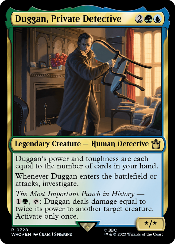 Duggan, Private Detective (Surge Foil) [Doctor Who] | Gear Gaming Fayetteville