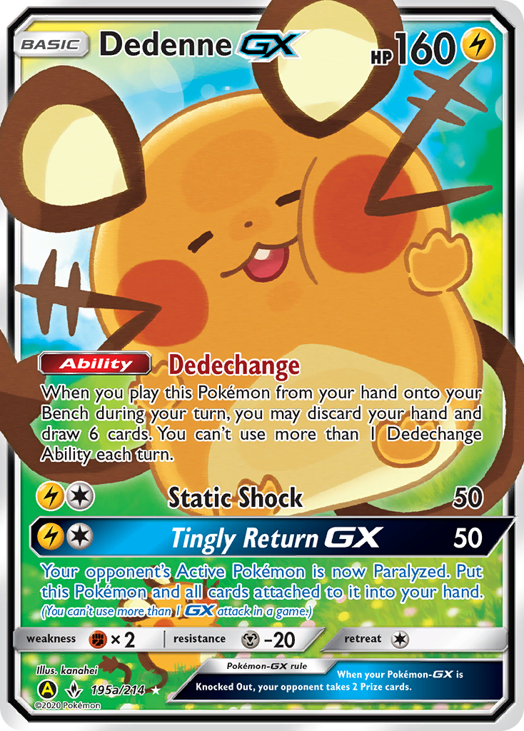 Dedenne GX (195a/214) [Alternate Art Promos] | Gear Gaming Fayetteville