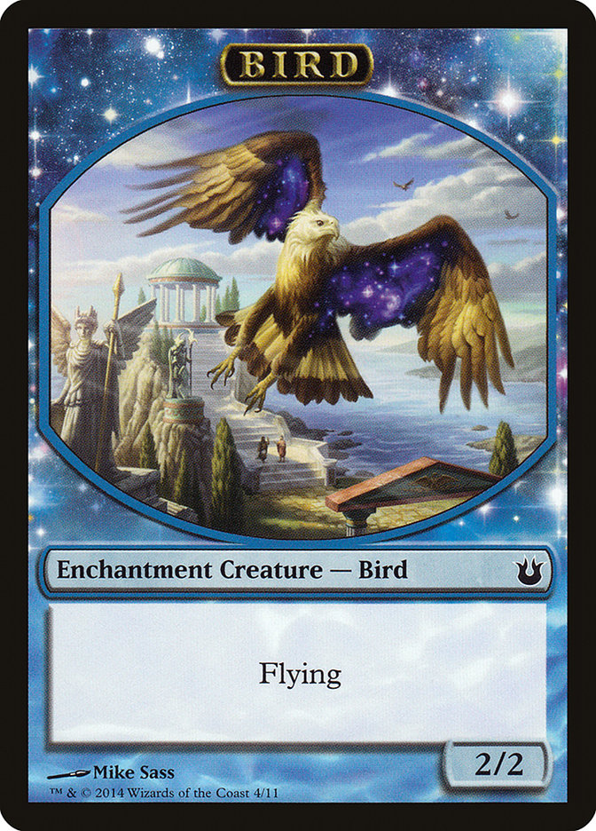 Bird Token (4/11) [Born of the Gods Tokens] | Gear Gaming Fayetteville