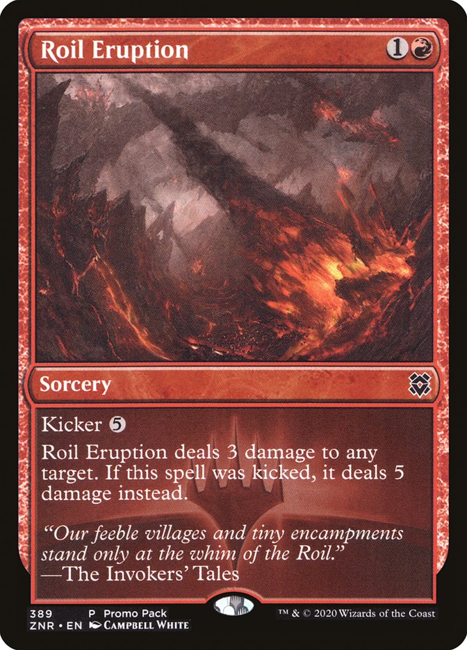 Roil Eruption (Promo Pack) [Zendikar Rising Promos] | Gear Gaming Fayetteville