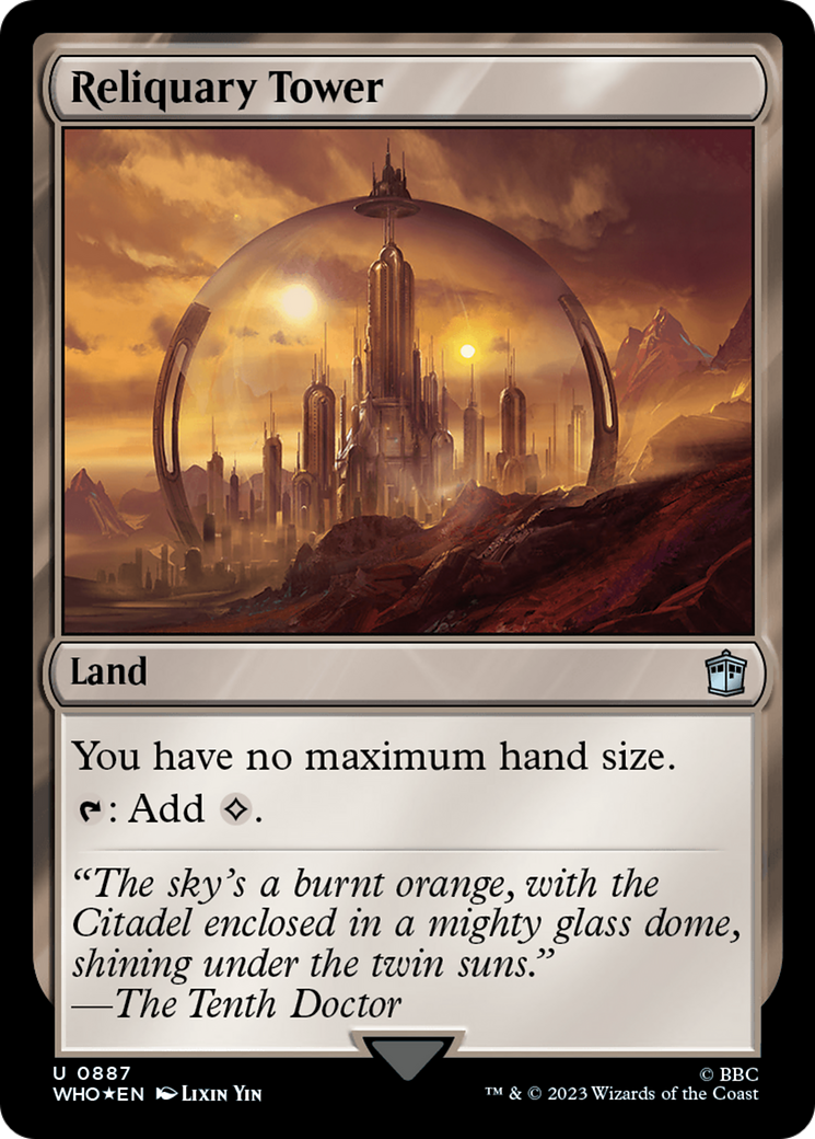 Reliquary Tower (Surge Foil) [Doctor Who] | Gear Gaming Fayetteville