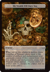 My Wealth Will Bury You (Full Art) [Duskmourn: Archenemy] | Gear Gaming Fayetteville