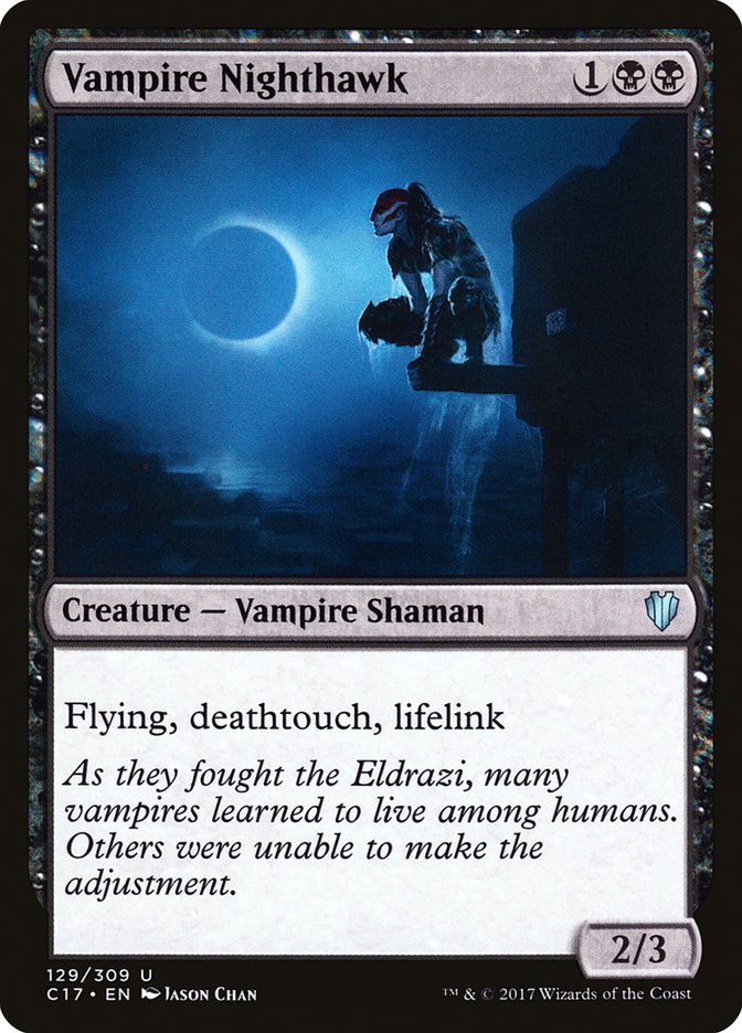 Vampire Nighthawk [Commander 2017] | Gear Gaming Fayetteville