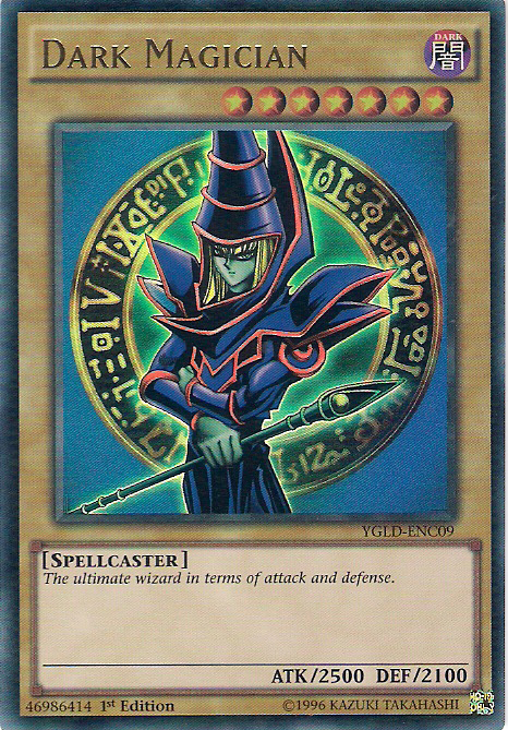 Dark Magician [YGLD-ENC09] Ultra Rare | Gear Gaming Fayetteville