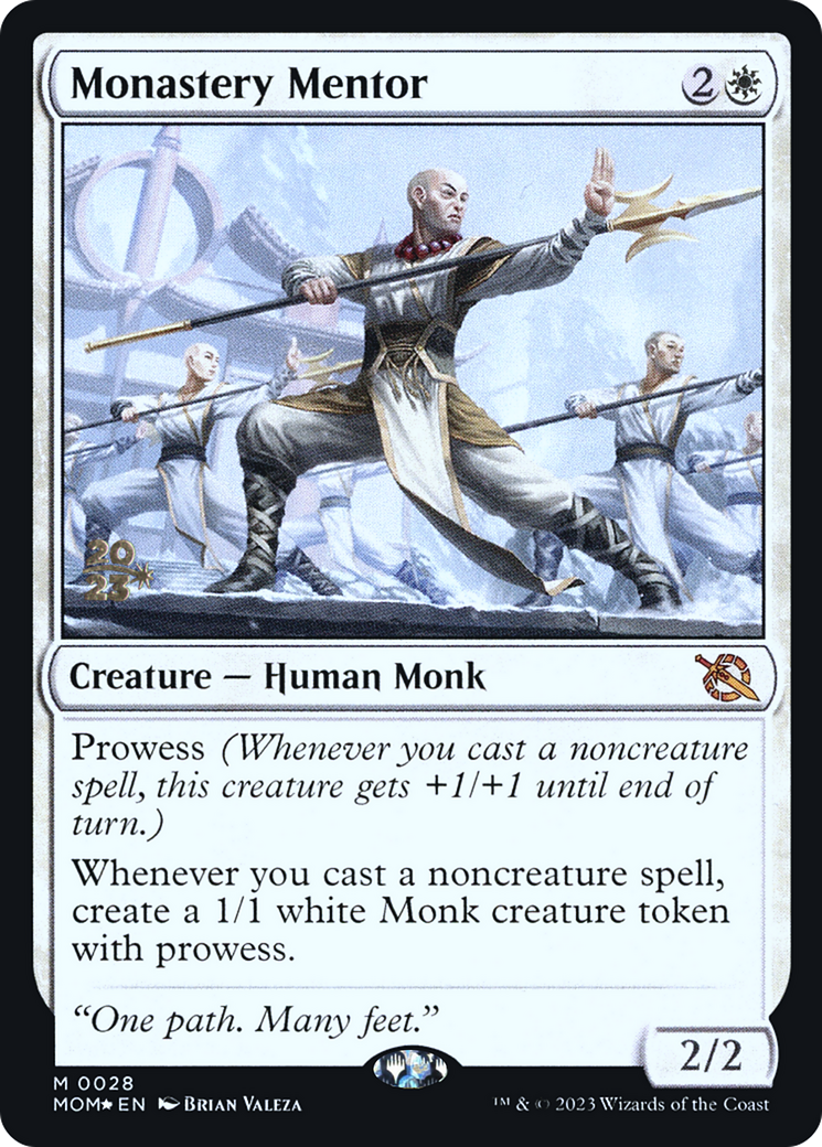 Monastery Mentor [March of the Machine Prerelease Promos] | Gear Gaming Fayetteville