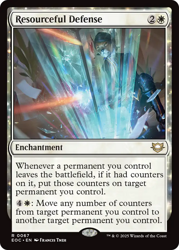 Resourceful Defense [Edge of Eternities Commander] | Gear Gaming Fayetteville