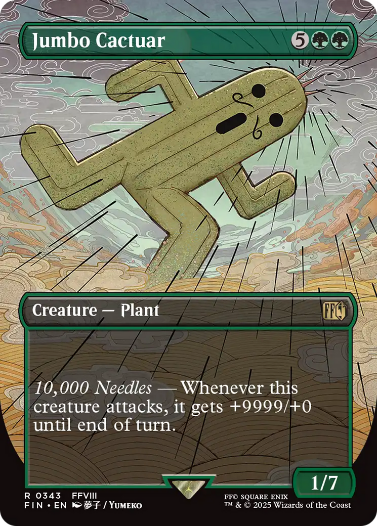 Jumbo Cactuar (Borderless) [FINAL FANTASY] | Gear Gaming Fayetteville