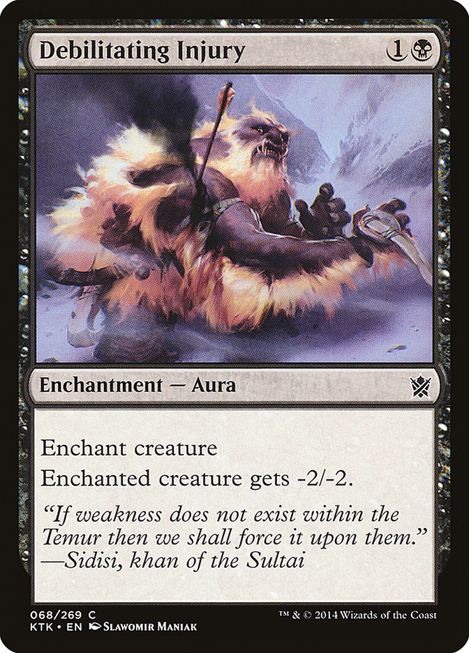 Debilitating Injury [Khans of Tarkir] | Gear Gaming Fayetteville