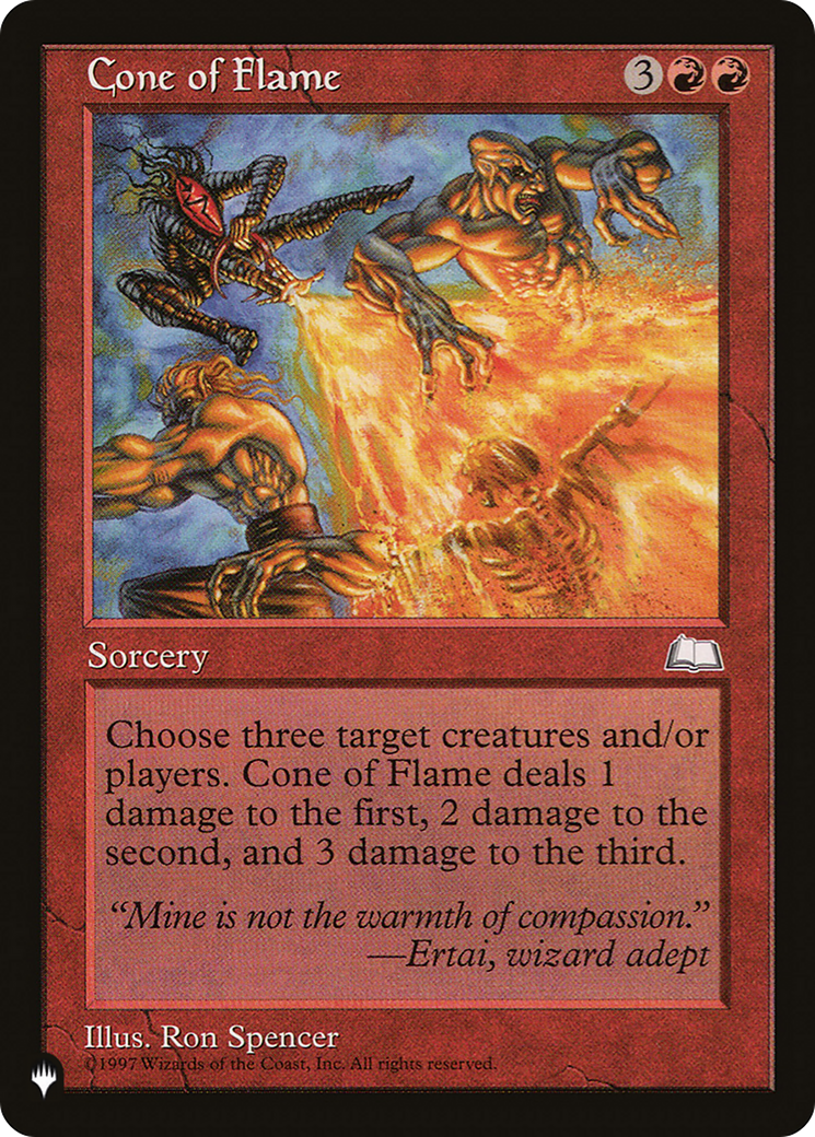 Cone of Flame [The List Reprints] | Gear Gaming Fayetteville