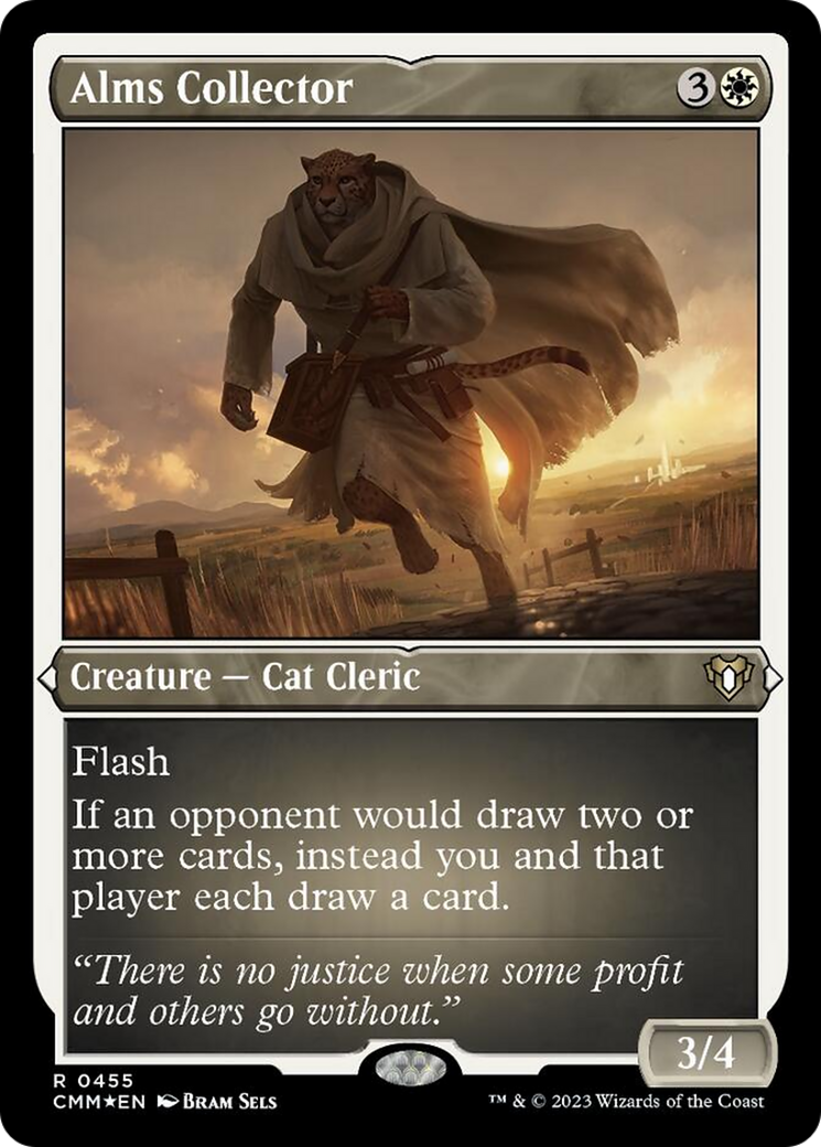 Alms Collector (Foil Etched) [Commander Masters] | Gear Gaming Fayetteville